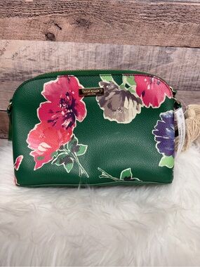 Kate Spade Leather Crossbody Bag Spring Blooms